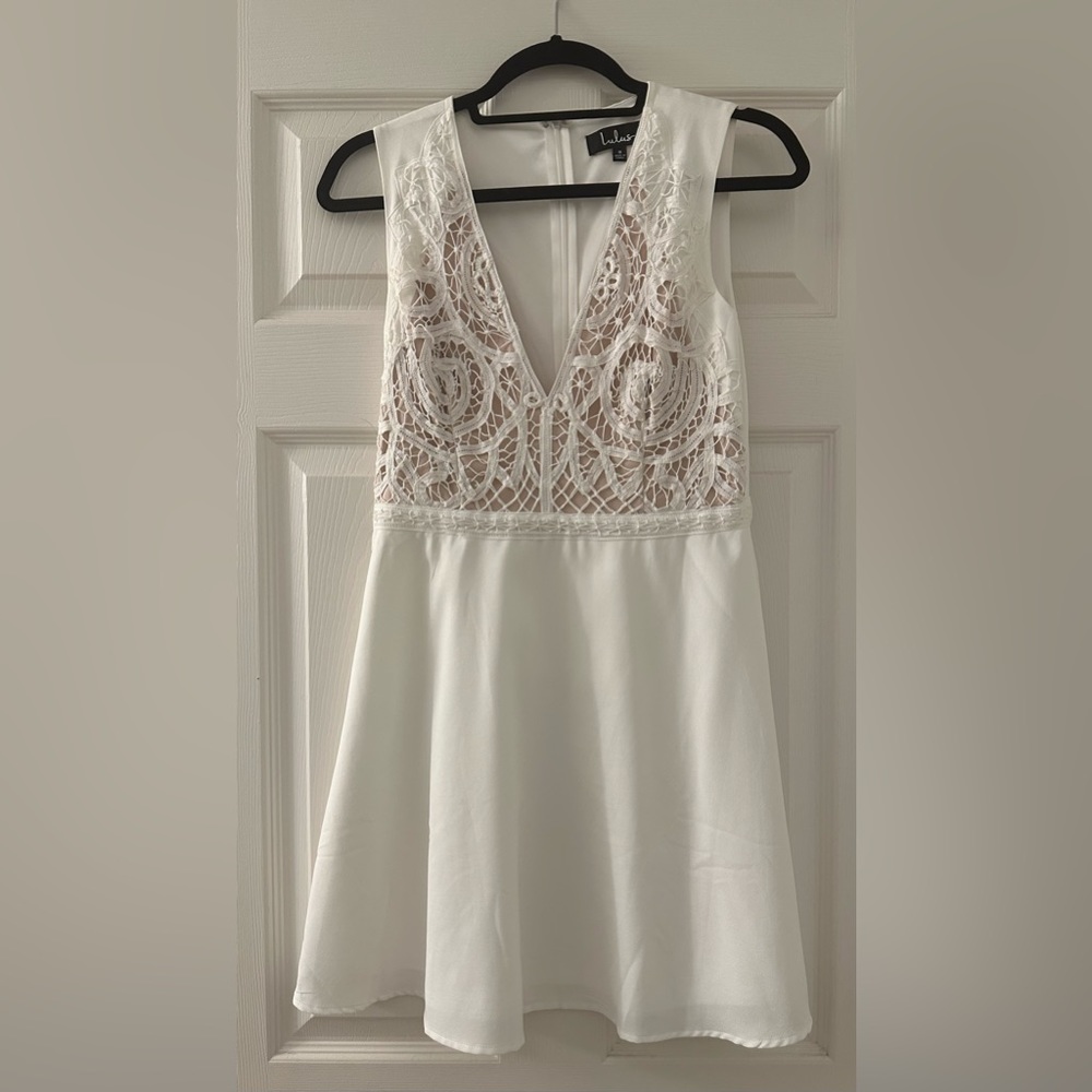 Lulus white dress